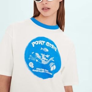 NWT Mango x Simon Miller Collab tee